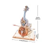 Wiolonczela Grająca – Puzzle 3D ROKR z Pozytywką