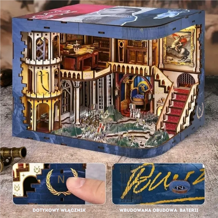 Napoleon MAX – DIY Book Nook Minicity | Puzzle 3D Prezent