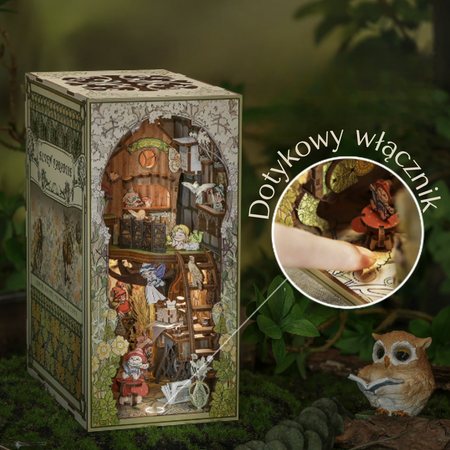DIY Book Nook - Raj Elfów | Cutebee