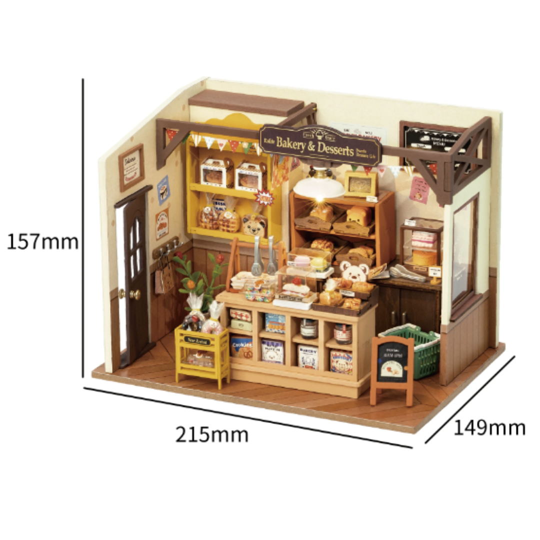 Mini Domek 3d - Piekarnia | Rolife – wymiary modelu