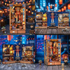 Tsutenkaku Ichiban Street – DIY Book Nook CuteBee | Puzzle 3D Prezent