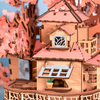 Puzzle 3D Domek na Drzewie – Sakura Tree House | Model DIY Rolife Robotime