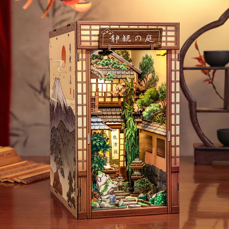 Serene Courtyard – DIY Book Nook CuteBee | Puzzle 3D Prezent
