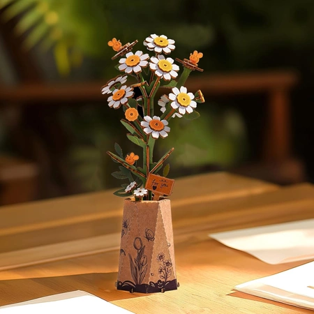 Rowood TW061 – opakowanie i gotowy model rumianku