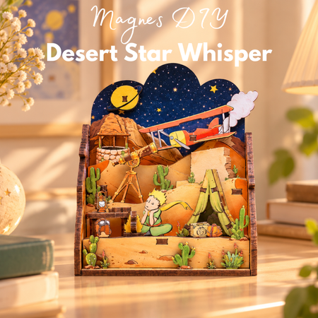 Desert Star Whisper – Magnes na lodówkę DIY CuteBee | Mały Książę