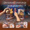 Nocna Uliczka Osaki – DIY Book Nook CuteBee | Puzzle 3D Prezent