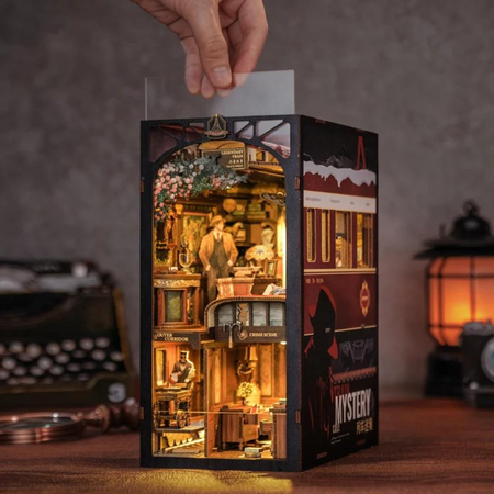 DIY Book Nook - Tajemniczy Pociąg | Cutebee