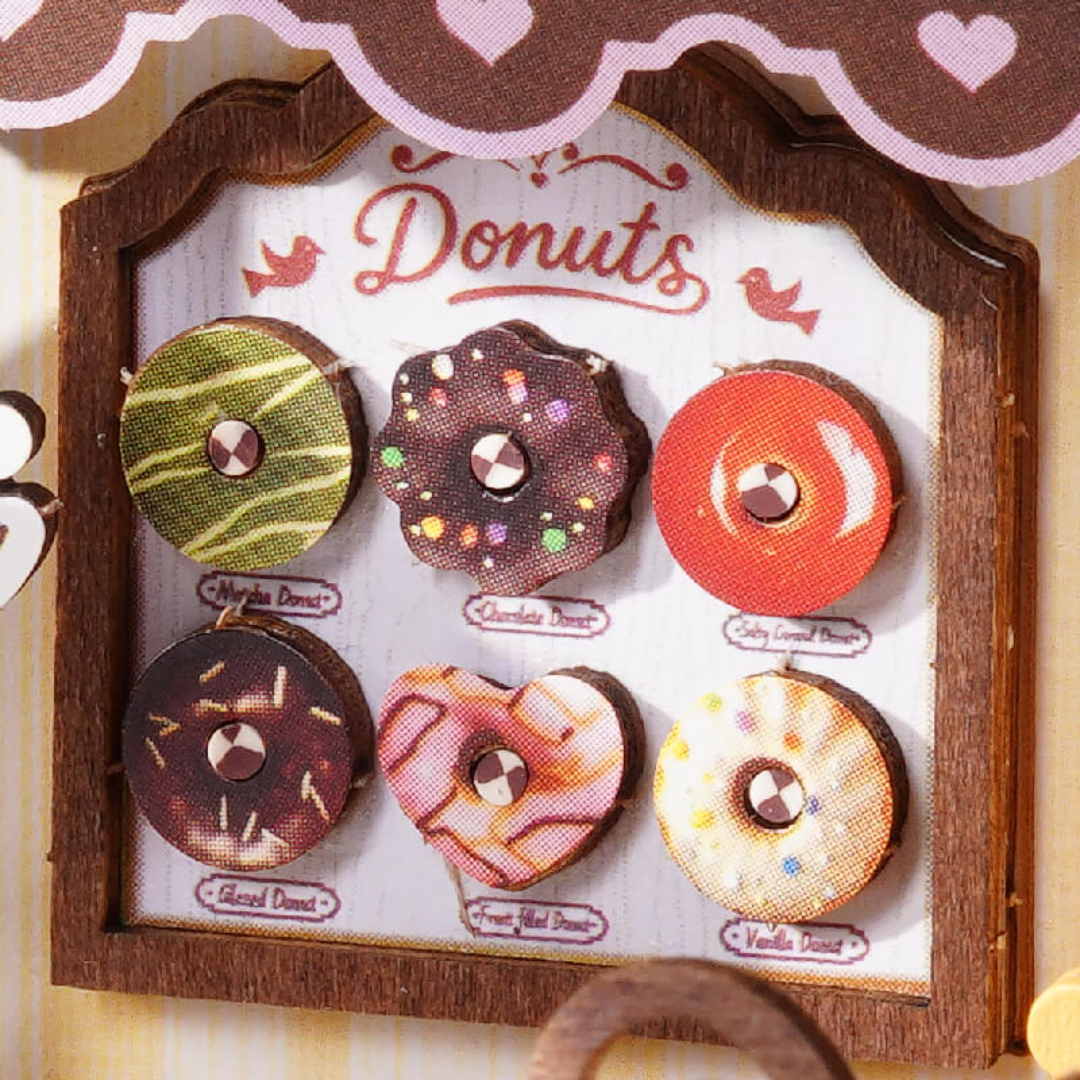 Zakamarki do odkrycia – Mini Domek 3D - Sweetie’s Donut Shop | Rolife