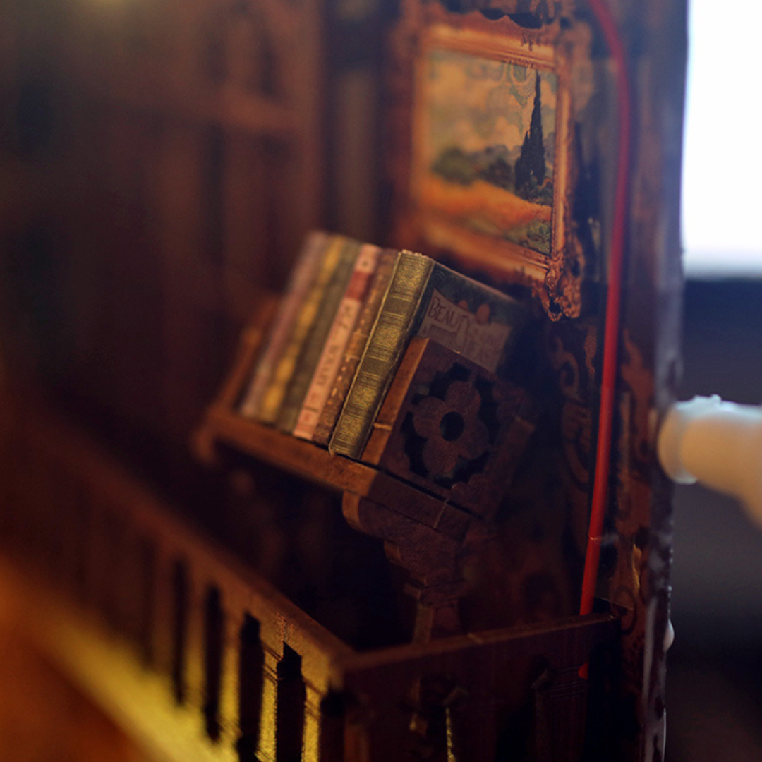 Zaczytane zakamarki – Eternal Bookstore – DIY Book Nook Puzzle 3D | CuteBee