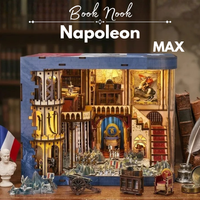 Napoleon MAX – DIY Book Nook Minicity | Puzzle 3D Prezent