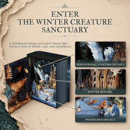Creature Charms – DIY Book Nook Minicity | Puzzle 3D Prezent