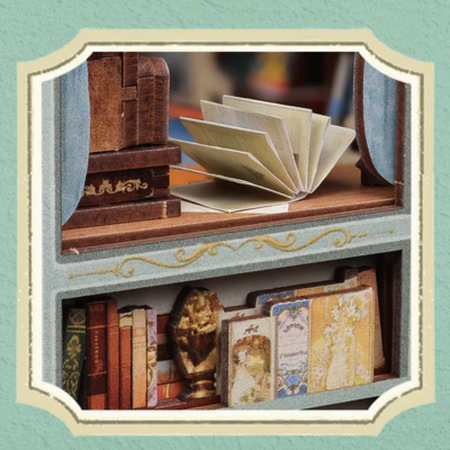 DIY Book Nook - Muse Bookstore | Cutebee