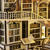 Library of Gods Max – DIY Book Nook MiniCity | Puzzle 3D Prezent
