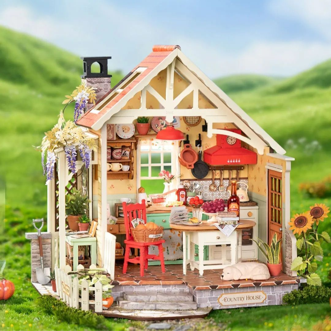 Mini Domek 3D - Farmerska Kuchnia | Rolife – pomysł na prezent