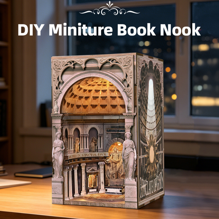 Pantheon - DIY Book Nook Minicity | Puzzle 3D Prezent