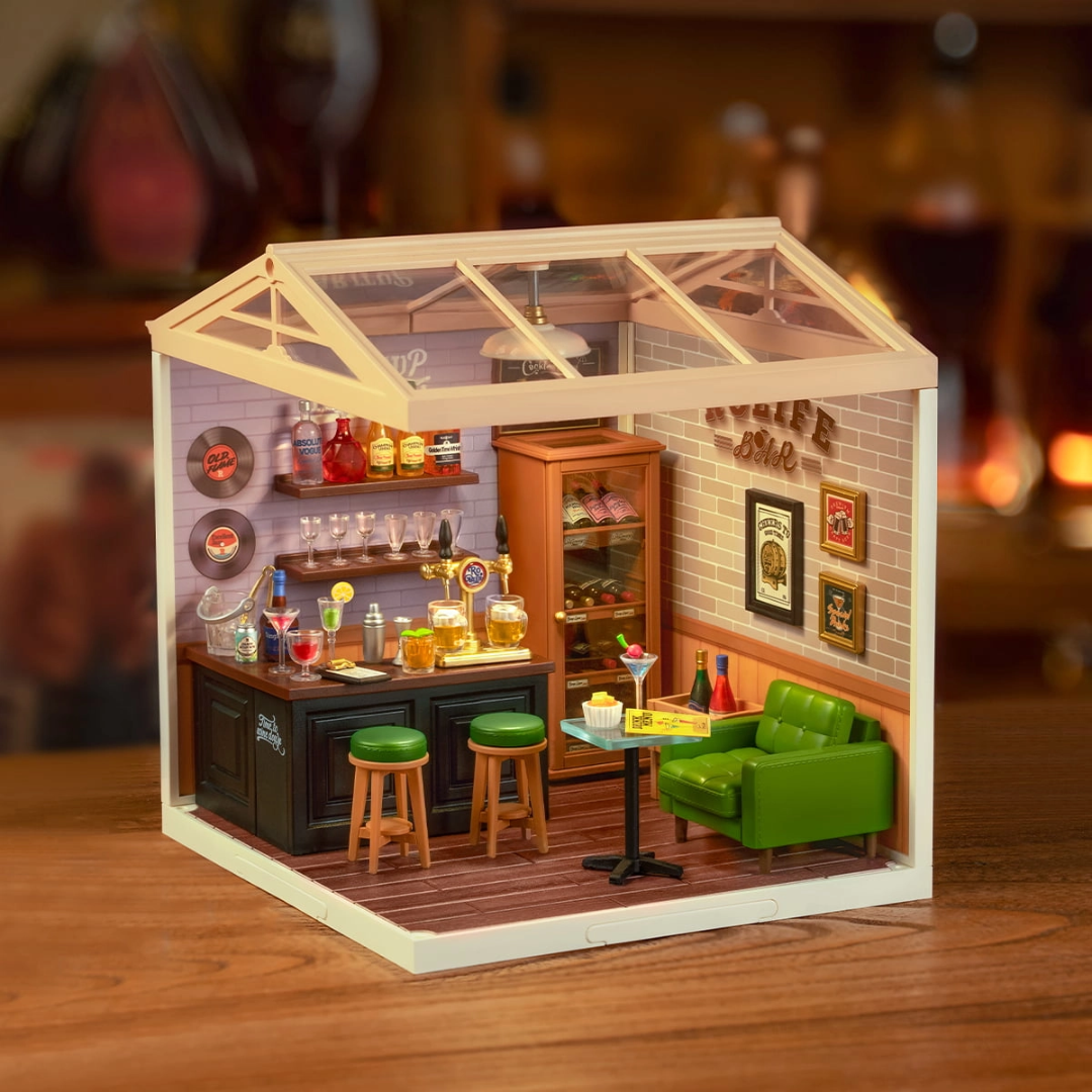 Mini Domek 3D - Bar (Leisurely Cheers Bar) | Rolife – pomysł na prezent