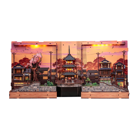 Twilight Sakura Path – DIY Book Nook CuteBee | Puzzle 3D Prezent