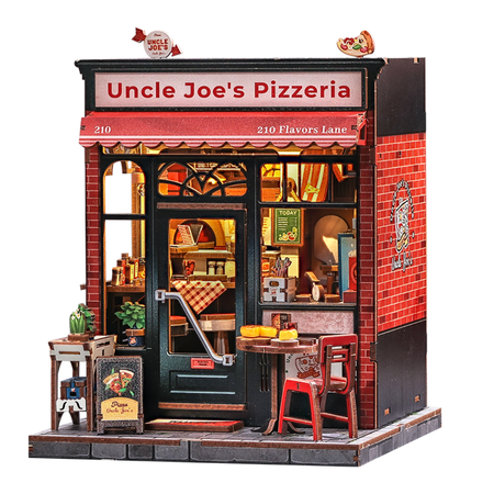 DIY Book Nook - Pizzeria | Cutebee Mini domek