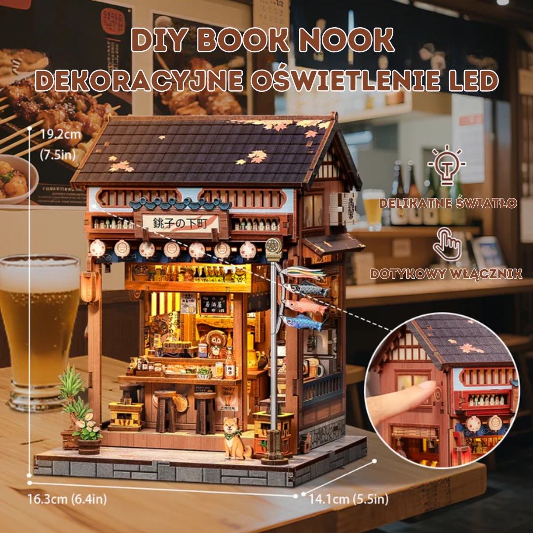 LED – ciepłe podświetlenie sceny