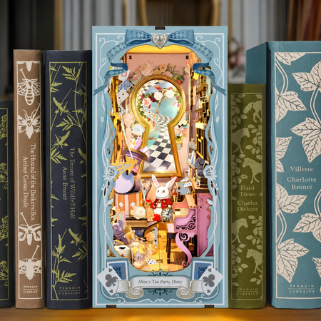 Alice's Tea Party Diary – DIY Book Nook Joincon | Puzzle 3D Prezent