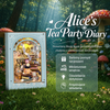 Alice's Tea Party Diary – DIY Book Nook Joincon | Puzzle 3D Prezent