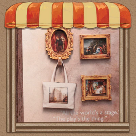 DIY Book Nook - The Drama Bookshop | Cutebee