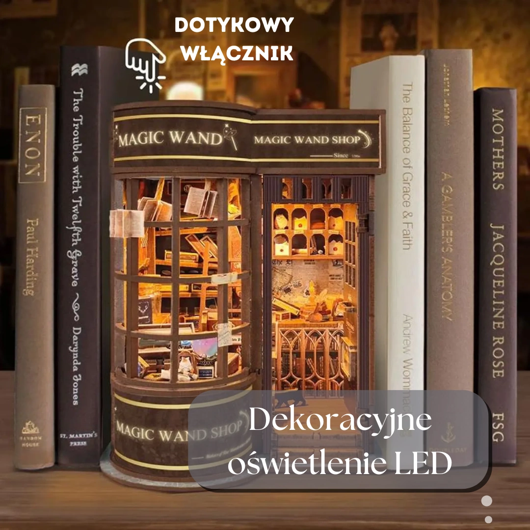 Sklepik z różdżkami – widok 1 (szczegóły)