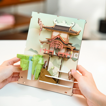 DIY Book Nook - Falling Sakura I Rolife