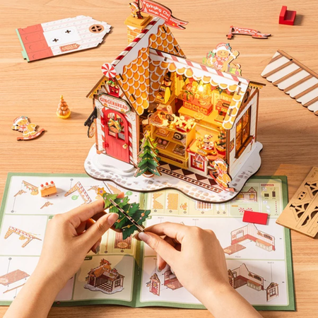 Gingerbread Bakery – Mini Domek 3D | Rolife