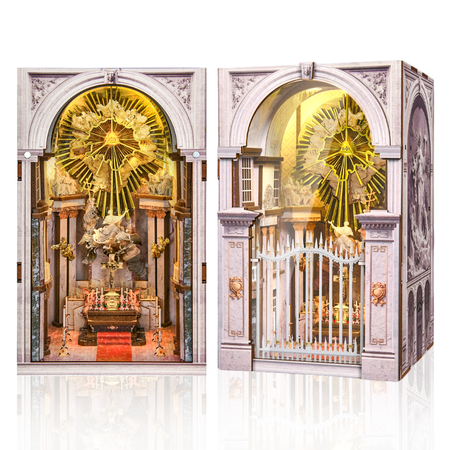 St. Charles Church – DIY Book Nook Minicity | Puzzle 3D Prezent