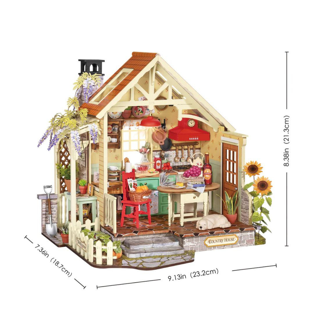 Mini Domek 3D - Farmerska Kuchnia | Rolife – wymiary modelu