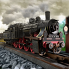 Lokomotywa Steam Journey – Puzzle 3D Rolife (405 el.)