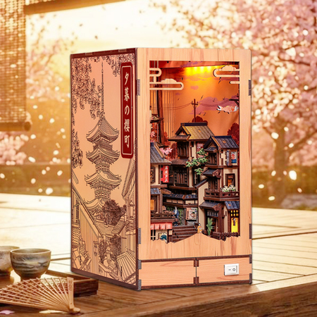 Twilight Sakura Path – DIY Book Nook CuteBee | Puzzle 3D Prezent