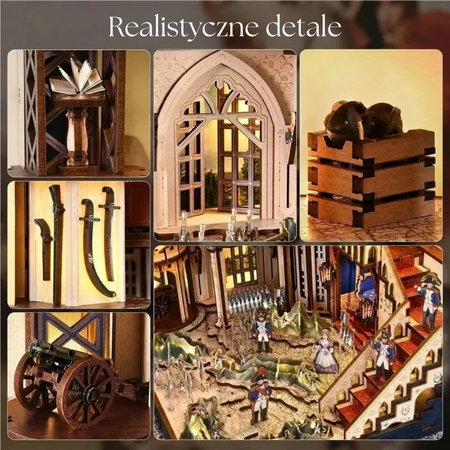 Napoleon MAX – DIY Book Nook Minicity | Puzzle 3D Prezent