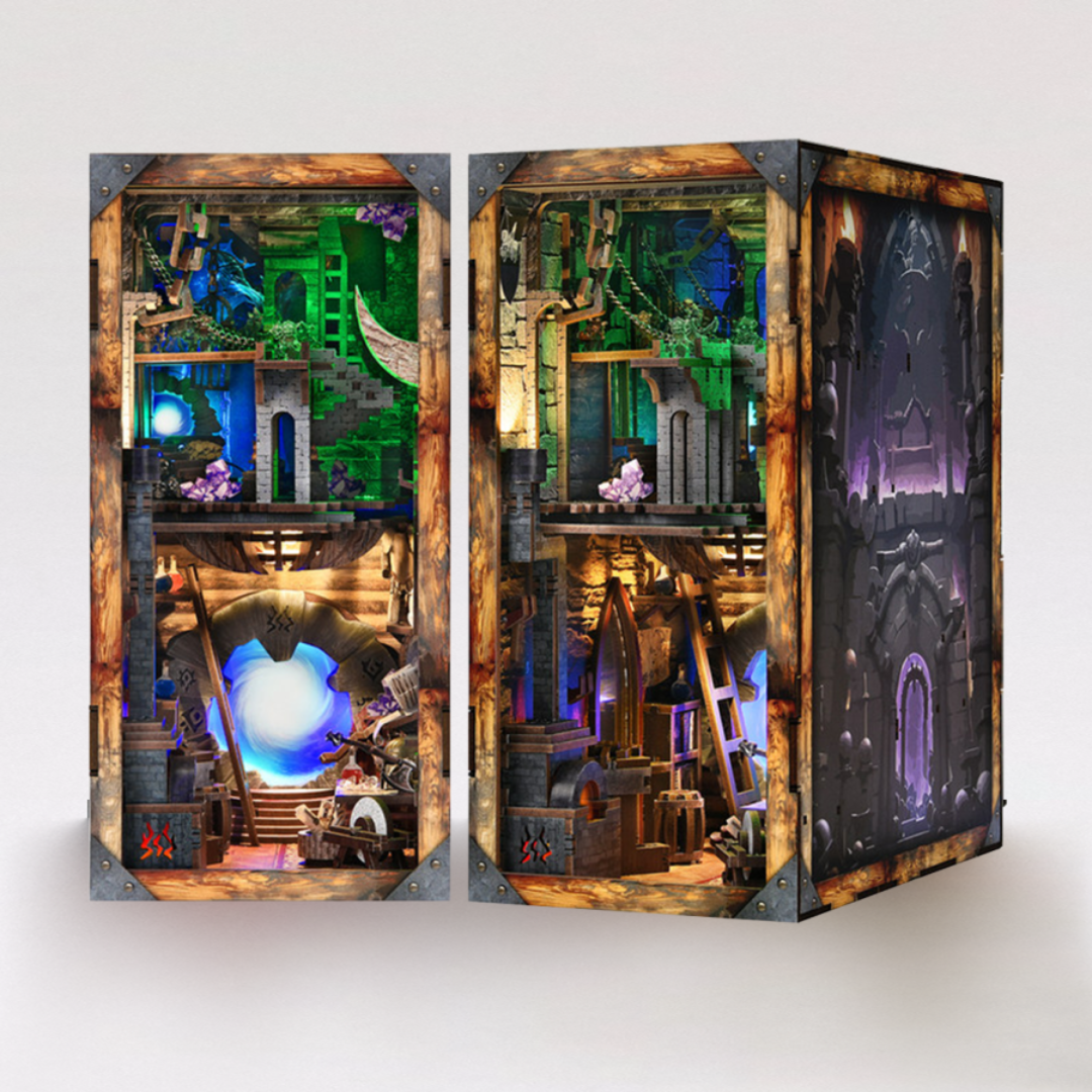 Blade and Magic Minicity DIY Book Nook – Puzzle 3D Prezent
