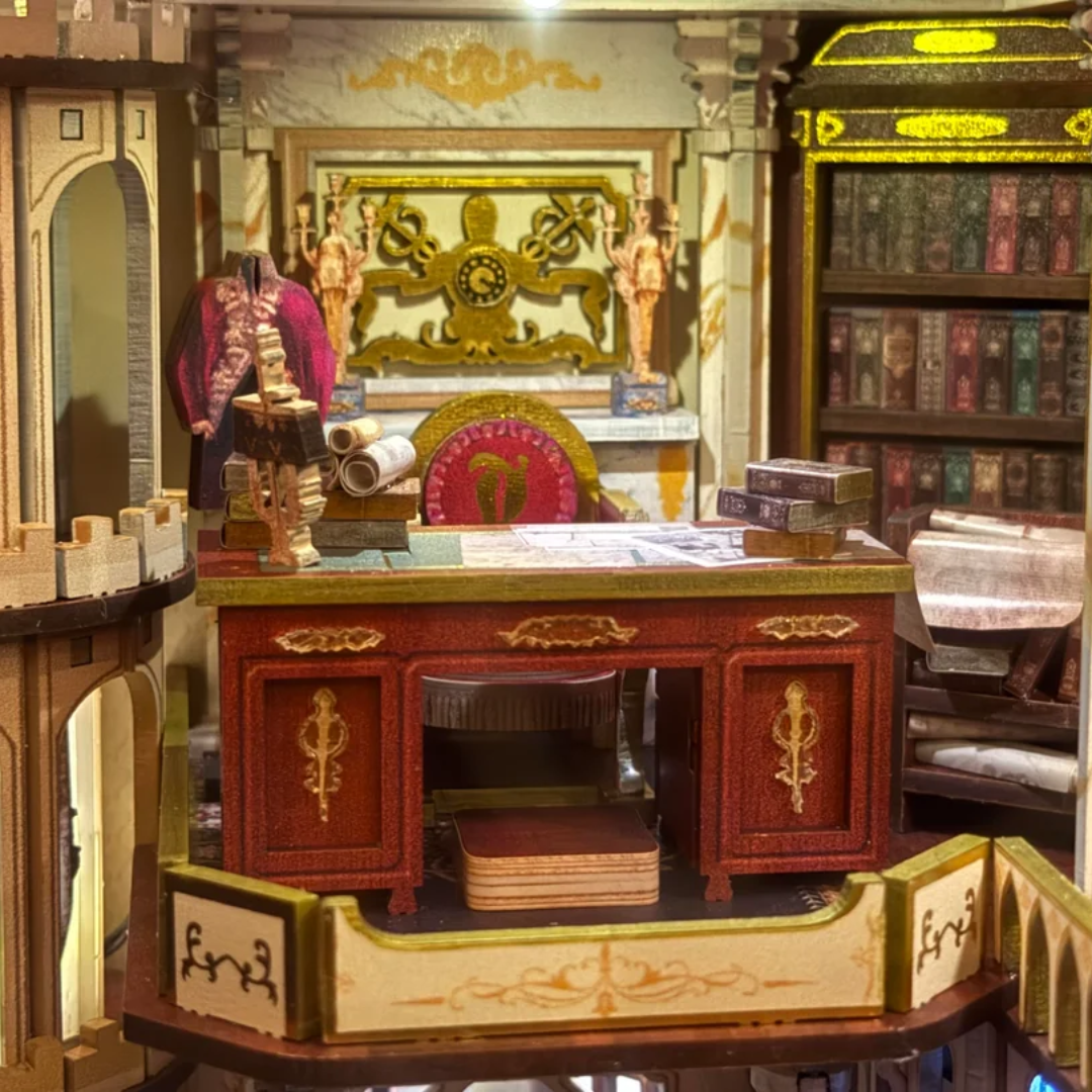 Marsz Wielkiej Armii przez góry – Napoleon MAX – DIY Book Nook Minicity | Puzzle 3D Prezent