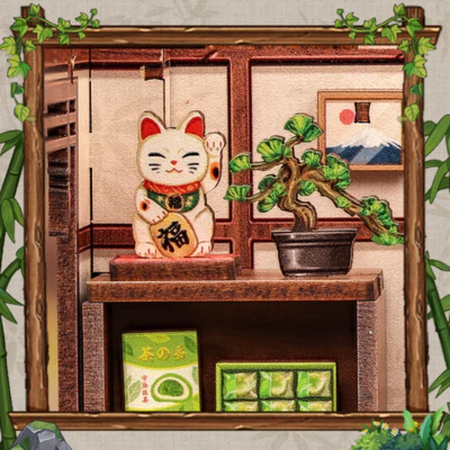 DIY Book Nook - Tradycyjny Japoński Sklepik | Cutebee