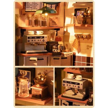 Mini Domek 3d - Kawiarnia | Rolife