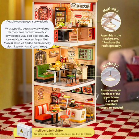 Mini Domek 3D - Wiejska Kuchnia | Rolife