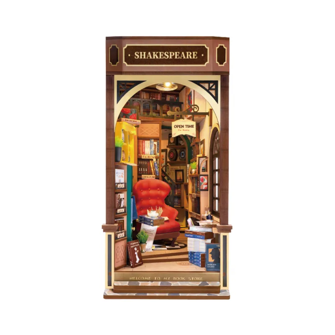 Księgarnia Shakespeare Rolife DIY Book Nook – Puzzle 3D Prezent