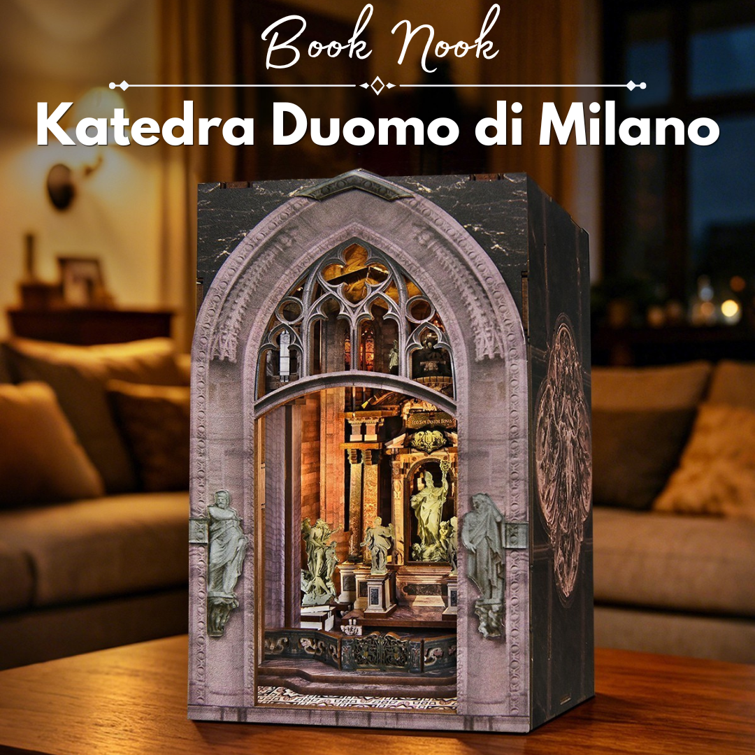 Duomo di Milano – DIY Book Nook Minicity | Puzzle 3D Prezent