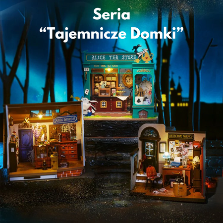 Mini Domek 3D - Herbaciarnia (Alicja w Karinie Czarów) | Rolife