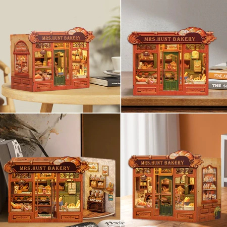 DIY Miniaturowy Domek - Mrs. Hunt Bakery | Cutebee