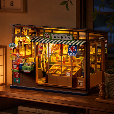 Nostalgic Corner Shop – DIY Miniaturowy Domek | Robotime