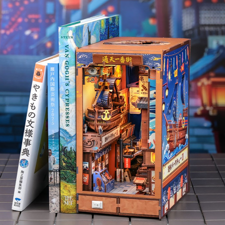 Tsutenkaku Ichiban Street – DIY Book Nook CuteBee | Puzzle 3D Prezent