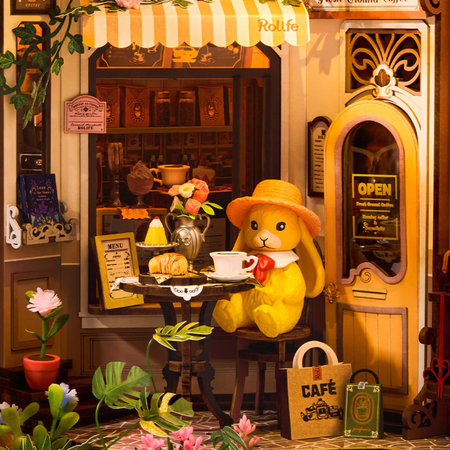 DIY Book Nook - Holiday Cafe | Rolife