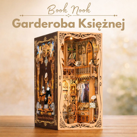 DIY Book Nook - Garderoba Księżnej