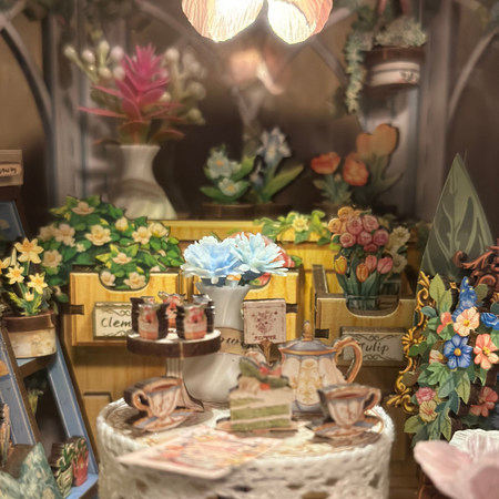 DIY Book Nook - Windsor Flowe House | Cutebee Miniaturowy Domek