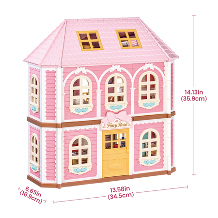 Fairy Rose Cottage – Mini Domek 3D | Rolife