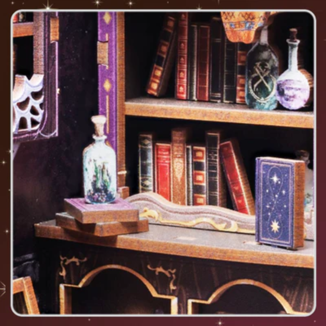 Światło po zmroku – DIY Book Nook - The Astrology Bookshop | Cutebee